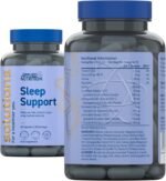 Applied Nutrition - Solutions - Sleep Support - Vegan Capsules with Magnesium, L-Theanine, Chamomile, Lemon Balm & Glycine – Natural Sleep Aid & Stress Relief (60 Capsules – 30 Servings) - Image 5