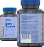 Applied Nutrition - Solutions - Sleep Support - Vegan Capsules with Magnesium, L-Theanine, Chamomile, Lemon Balm & Glycine – Natural Sleep Aid & Stress Relief (60 Capsules – 30 Servings) - Image 6