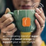 Pukka Herbs | Turmeric Active Organic Box |Tea With Ginger, Turmeric, Nettle & Orange | Ideal For Boosting Energy | 4 Packs | 80 Plant Based Biodegradable Tea Bags - Image 4