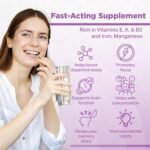 Strength & Spices Memory Booster and Focus Supplement with Ginkgo Biloba and 22 Super Ingredients, Plant-Based Brain Supplement for Improved Mood, Clarity, and Alertness, 1000mg, 60 Capsules - Image 5