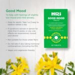 HRI Good Mood 60 Tablets - to Relieve The Symptoms of Slightly Low Mood and Mild Anxiety - 334 mg of St John's Wort Extract, Equivalent to 1670mg – 2338mg of St John’s Wort. 1 Pack - Image 4