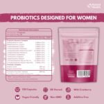 Hybrid Health Probiotics for Women | 120 Vegan Capsules | 50 Billion CFU Womens Probiotics for Gut Health | 11 Probiotic Researched Strains with Prebiotics & Cranberry Extract | Vegan Non-GMO - Image 6