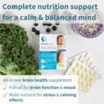 Igennus MindCare Balance with Magnesium Glycinate, L-Theanine, Omega-3 EPA DHA & B-Vitamins, Calming Supplement, 60 Capsules - Image 3