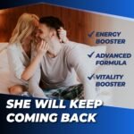 VIGORXCEL | 10 Energy Support Tablets | 100% Natural Herbal Supplement, Small Easy Swallow Pills | Ginseng | Manufactured in The UK - Image 3