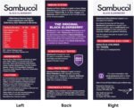 Sambucol Natural Black Elderberry Extra Defence Liquid | Vitamin C, B6 & D | Zinc | Folic Acid & Minerals |Advanced Immune Support Supplement | 120ml - Image 3