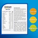 Centrum Men 50+ Multivitamins & Mineral Supplements, 23 essential nutrients including vitamin D, C, Zinc, Daily Multivitamin Tablets, 30 ct - Image 3