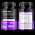 Immune Booster – Immune System Support Supplement with Vitamin D3-120 Capsules - Zinc, Elderberry, Iron, B12, C, Turmeric, Selenium, Garlic, Probiotics & More – Vegan Multivitamin Complex - Image 3