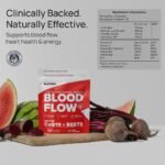 Blood Flow+ Nitric Oxide Booster Supplement – Beetroot, L-Citrulline, Pine Bark & CoQ10 for Circulation, Heart Health & Blood Pressure Support – Beetroot Capsules for Energy & Stamina - Image 3