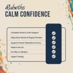 Rubeths Calm Confidence | Stress & Anxiety Relief for Adults | L-Theanine, Magnesium Glycinate, Lemon Balm & Vitamin B6. Natural Supplement to Support Calm, Focus & Mood | Made in The UK, No Fillers - Image 5