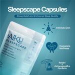 Aiku Sleep Supplement Capsules - for A Deep Relaxing Sleep with Ashwagandha, Lemon Balm, Reishi, Valerian Root & Passion Flower, 45-Day Supply - Image 3
