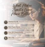 Zipvit Lion's Mane Mushroom Supplement 2000mg with B1, B5 & Black Pepper, 4 Month Supply, 120 Vegan Tablets, Supports Brain Function, Mental Performance, Reduces Fatigue, Not Powder or Capsules - Image 4