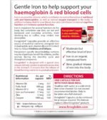 Feroglobin Iron Supplement Capsules Support Iron Defficiency, Anemia and Blood formation, boost Energy, Immunity and Vitality while reducing Fatigue and Tiredness - Image 3