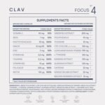 N°4 Focus - Nootropics Brain Supplement - with Lions Mane, Ginseng and Ginkgo Biloba, Bacopa Monnieri, CDP Choline, Vitamin B Complex - Cognitive Enhancer for Concentration & Memory - 60 Capsules - Image 5