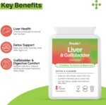 Liver Detox & Gallbladder Cleanse Supplement - Natural Liver Cleanse Detox and Repair Complex with Choline, Turmeric, Beetroot, Garlic, NAC & Alpha Lipoic Acid - UK Made Liver Support Supplements - Image 3