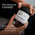 Puresport Unwind Deep Sleep Nootropic (60 Capsules) | All-Natural Sleep Support | Optimised Cognitive Performance | Reduced Stress | Vegan | with KSM-66 Ashwagandha, Montmorency Cherry & L-Theanine - Image 3