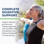 Probiotics for Gut Health 40 Billion CFU - Bloating Relief & Digestive Support Probiotics for Women & Men with Prebiotics Gut Health Supplements - High Potency, Shelf Stable, Non-GMO, 60ct - Image 3