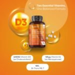 Vitamin D3 4000IU & K2 125μg (MK7) | 240 Easy to Swallow Vitamin D Tablets as Cholecalciferol | 8 Months Supply | VIT D3 K2 Supplements | 1 a Day VIT D - Image 3