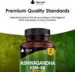 Ashwagandha KSM 66-1200mg - 180 Vegan Tablets Pure High Strength Ashwagandha Root Extract - 3 Months Supply KSM Tablets Supplement (not Capsules) Non-GMO & UK Made - Image 6