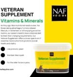 NAF Veteran Supplement 1.5kg – Complete Daily Nutritional Support for Older Horses – With Vitamins, Minerals & Joint Support – Promotes Vitality, Mobility & Condition - Image 3
