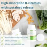 Igennus Super B-Complex - High Absorption Methylated B Vitamins, Clean Label, 180 Sustained Release Tablets - Complete Spectrum of B Vitamins with Folate, Boosted B12 & Vitamin C, 90 Servings - Image 3