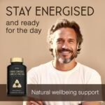 Panax Ginseng Capsules High Strength - 6000mg Korean Red Ginseng & Ginkgo Biloba for Natural Energy & Focus - Vegan & UK Made - 60 Tablets One-a-Day - Premium Ginseng Root Supplements for Men & Women - Image 3