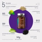 N°5 Balance Mood - Herbal Stress Relief & Anxiety Relief - Ashwagandha + Saffron + Siberian Ginseng + Lemon Balm + Rhodiola - Mood Enhancer Calms - 60 Capsules - Vegan Supplement - Image 4