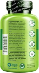 NATURELO Bone Strength - All-in-One Balanced Formula - Plant-Based Calcium, Magnesium, Potassium, Vitamin D3, K2 and Vitamin C - 120 Vegan Capsules | 1 Month Supply - Image 3