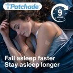 Natural Sleep Patches for Adults, UK-Made, Drug-Free Sleeping & Jet Lag Aid, Melatonin-Free, 9-Hour Restful Sleep Support, Vegetarian, Waterproof, Hypoallergenic, UK Made, 15 Nights’ Supply - Image 3
