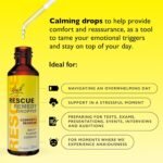 Rescue Remedy Comfort & Reassure Dropper (20ml) Promotes Calm, Support in Times of Emotional Demand, Natural Emotional Wellness, Flower Essences, Support in a Stress Full Moment - Image 3