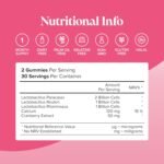 Probiotic Gummies – Women’s Bio-Balance Gummies for Intimate Flora and Gut Health – Advanced Multi-Strain Formulation – Vegan Supplement with Calcium & Cranberry Extract - Made by Novomins - Image 5