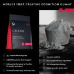 CREATiQ Nootropic Gummies | Creatine & Lion’s Mane for Brain Support | Sugar-Free, Vegan Focus Supplement | Daily Mental Clarity & Cognitive Performance | 30 Servings (120 Gummies) - Image 5