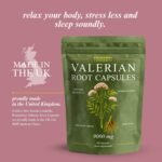 Valerian Root | 9000mg High Strength Extract Capsules for Sleeping & Relaxation | 60 Capsules, Not Tablets | 1 Month Supply | Made in The UK by Roundway Supplements - Image 4