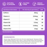 Energy Bytes Caffeine Energy Gummies - Fast, Delicious Boost for Focus & Productivity - Superior to Energy Drinks, Gels, Chews - Vegan, Low Sugar, with Vitamins A, D, B3, B6 & B12 | 15 Count - Image 3