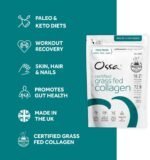 Ossa Collagen Peptides Powder 400g | Grass Fed | Natural Protein Supplement with Amino Acids | Keto & Paleo Friendly | Supports Healthy Hair, Skin, Joints & Muscles - Image 5