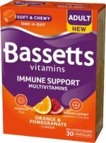 Bassetts Vitamins Adult Orange & Pomegranate Flavour Immune Support Multivitamins 30 Gummy Pastilles - Image 3