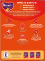 Bassetts Vitamins Adult Orange & Pomegranate Flavour Immune Support Multivitamins 30 Gummy Pastilles - Image 4