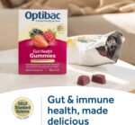 Optibac Probiotics Gut Health Gummies - Vegan Digestive Probiotic Supplement - Vitamin D, Zinc & Calcium for Immune Support & Gut Health - Most Recommended Brand - 30 Gummies - Image 3