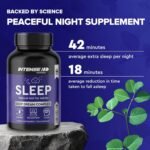 Natural Night Complex – Melatonin Substitute with Valerian, Lemon Balm, Magnesium & Chamomile – Botanical Sleep Blend for Relaxation – Vegan-Friendly Evening Supplement – 120 Capsules - Image 4
