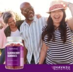 Elderberry Gummies Immune Support Supplements for Adults | Sambucus Black Elderberry Extract Immune Support Gummies | Vitamin C & Zinc Added | Berry Flavor | Vegan, Gluten-Free, Non-GMO | 60 Ct. - Image 8