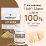 Lions Mane Brain and Focus Supplements - Mushroom Powder Extract Capsules - Non GMO and Gluten Free Supplement for Better Cognitive Health (120ct) - Image 3