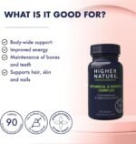 Higher Nature - Botanical & Mineral Complex - Bio Minerals - Plant Based Complex - Multimineral Supplement - Vegetarian & Vegan - 90 Tablets - Image 3