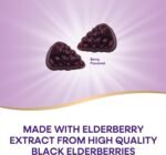 Nature's Way Sambucus Elderberry 60 Gummies for Kids | Immune System Support | Supplement with Vitamin C and Zinc | Gluten Free & Vegetarian - Image 3