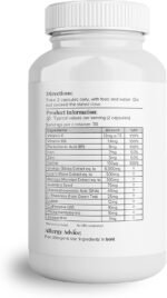 Hey Nutrition Cognitive Complex Supplement - Ginkgo Biloba, Lion’s Mane & Natural L-Theanine - Supports Mental Performance, Memory, and Psychological Function - UK Manufactured - 60 Vegan Capsules - Image 3