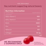Nature's Bounty Hair, Skin and Nails Gummies - Pack of 60 Gummies, 30 Day Supply - with Collagen, Biotin, Zinc and Vitamins C and E - Supports Hair Growth and Healthy Shine - Image 5