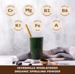 Sevenhills Wholefoods Organic Spirulina Powder 1kg | Certified Organic | Nutrient-Dense | 100% Pure & Natural - Image 3