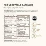 Solgar Vitamin B-Complex 50 High Potency - Supports Mental Performance - Reduces Tiredness & Fatigue - Vegan - 100 Vegetable Capsules - Image 3