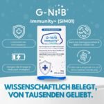 G-NiiB Immunity+ (SIM01) – Probiotics with Prebiotics, Zinc & B Vitamins – Developed by Medical School – Clinically Studied Probiotic Strains – Supports Immunity, Energy & Gut Health – 28-Day use - Image 3