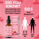 Female Probiotics Liquid 60ml – Raspberry Flavour | Flora Probiotics for Women with Lactobacillus Reuteri | Intimate & Gut Support | Fast Absorption Daily Formula for Feminine Wellness - Image 3