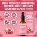 Female Probiotics Liquid 60ml – Raspberry Flavour | Flora Probiotics for Women with Lactobacillus Reuteri | Intimate & Gut Support | Fast Absorption Daily Formula for Feminine Wellness - Image 8