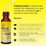 Rescue Remedy Comfort & Reassure Dropper (10ml) Promotes Calm, Support in Times of Emotional Demand, Natural Emotional Wellness, Flower Essences, Support in a Stress Full Moment - Image 3